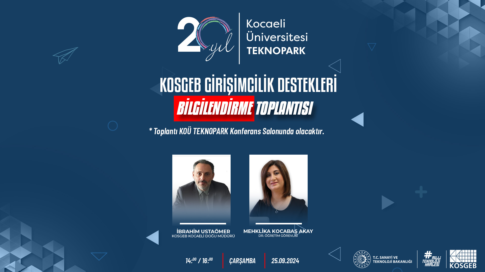 KOSGEB Girişimcilik Destekleri Bilgilendirme Toplantısı