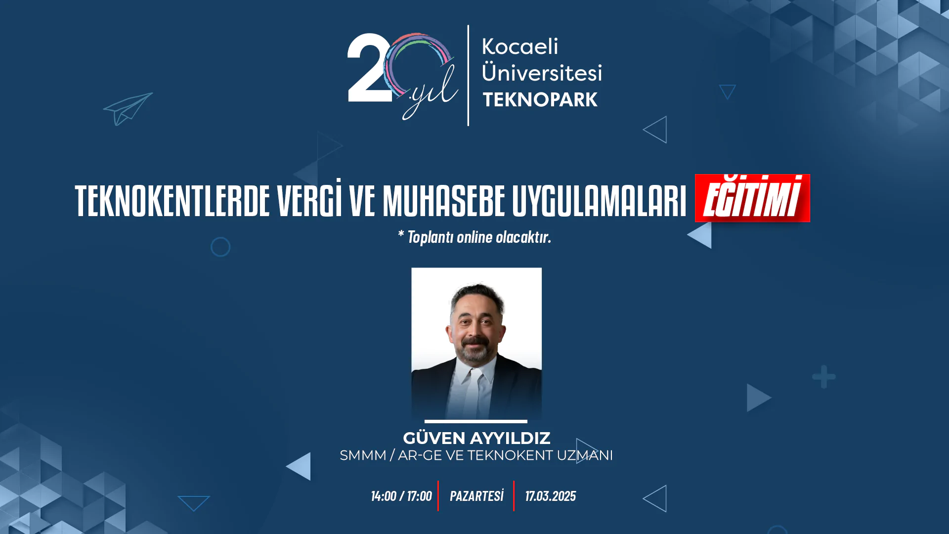 Teknokentlerde Vergi ve Muhasebe Uygulamaları Eğitimi